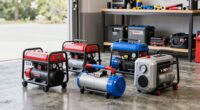 top garage portable compressors