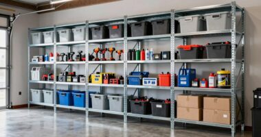 top garage shelving options