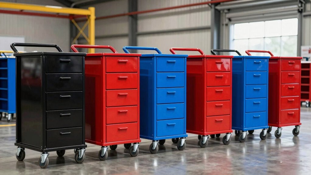 top heavy duty storage carts