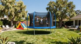 top large backyard trampolines