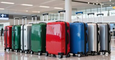 top lightweight spinner suitcases