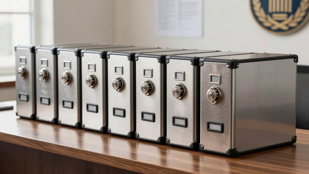 top portable court document safes