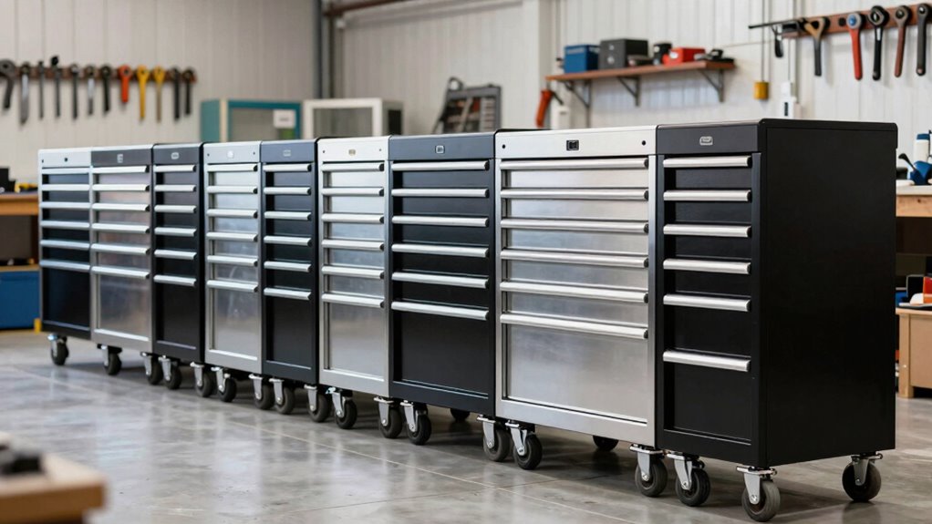 top rolling tool chest cabinets
