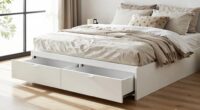 top storage bed frames