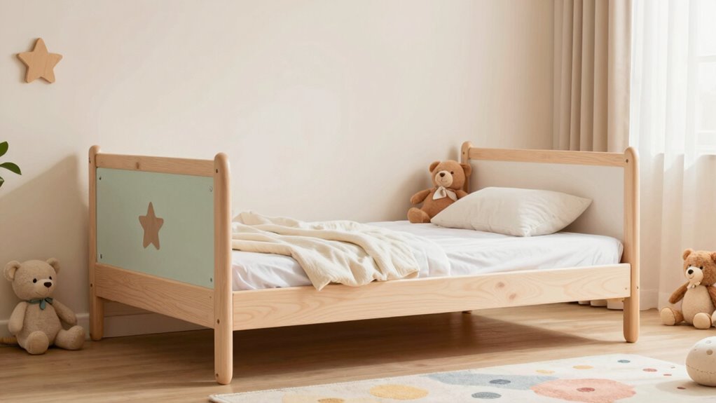 top toddler bed safety rails