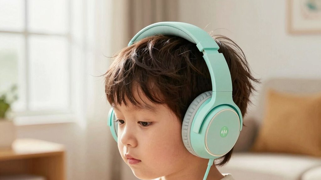 unadjusted child headphone volume