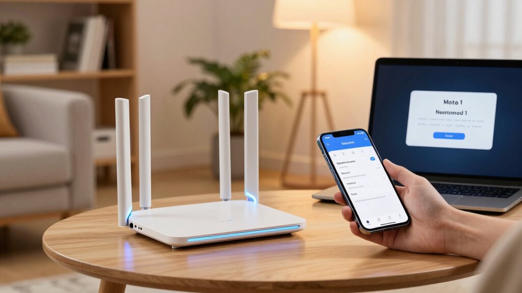 update firmware and settings