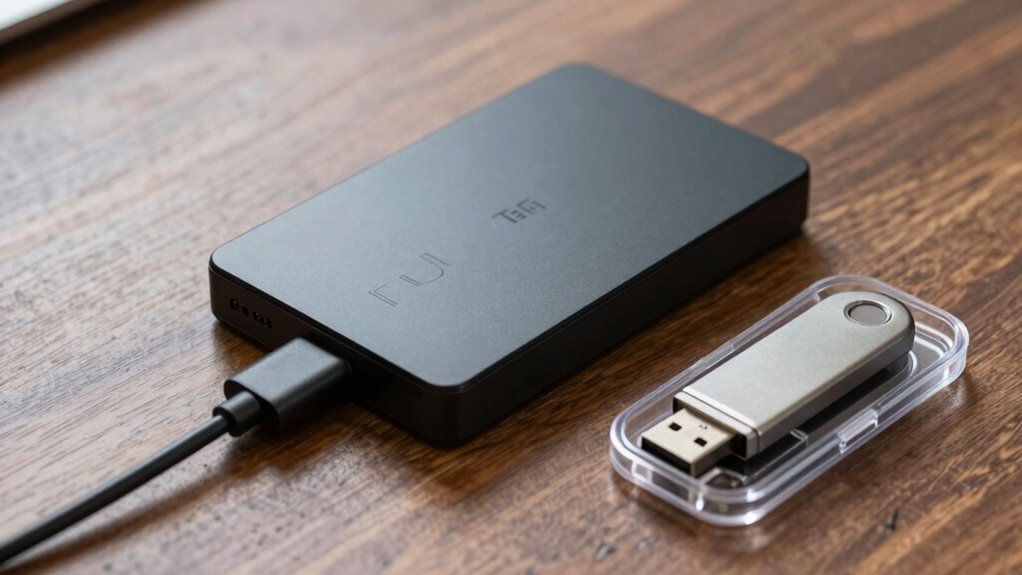 use strong encryption passwords