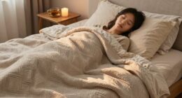 using blankets for calming