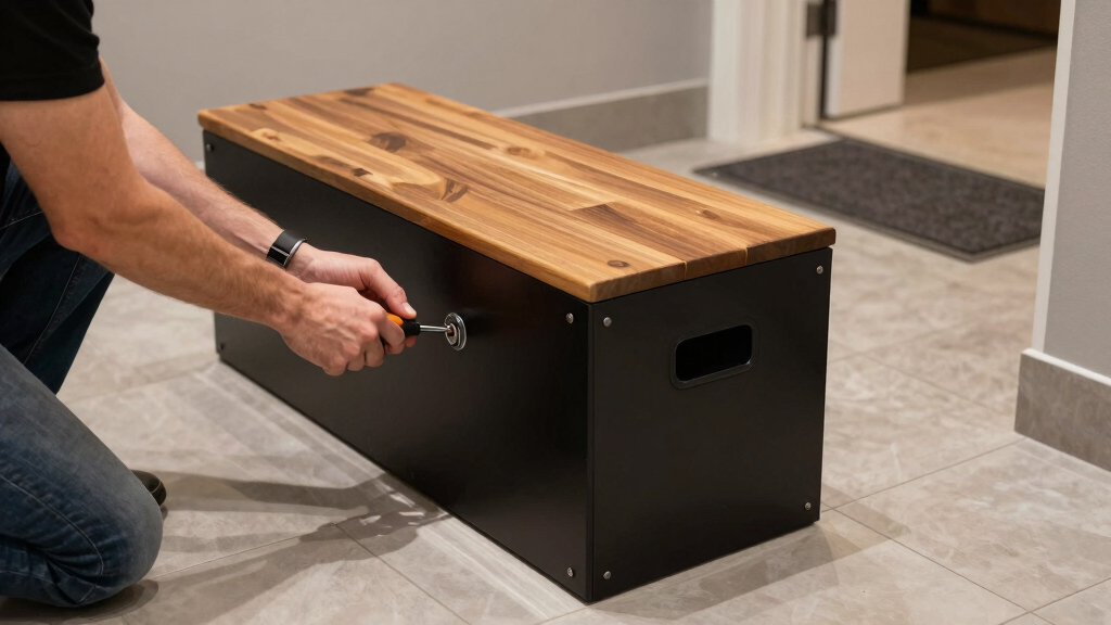 14 Best Lockable Storage Benches for Entryway Safety in 2026