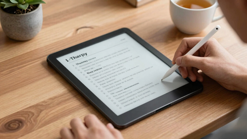 6 Best E-Ink Tablets for Journaling and Therapy Homework in 2026