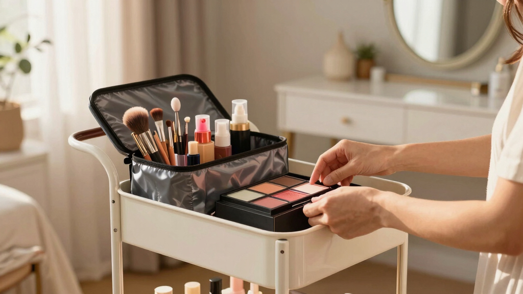 7 Best Rolling Makeup Organizers for Small Spaces in 2026