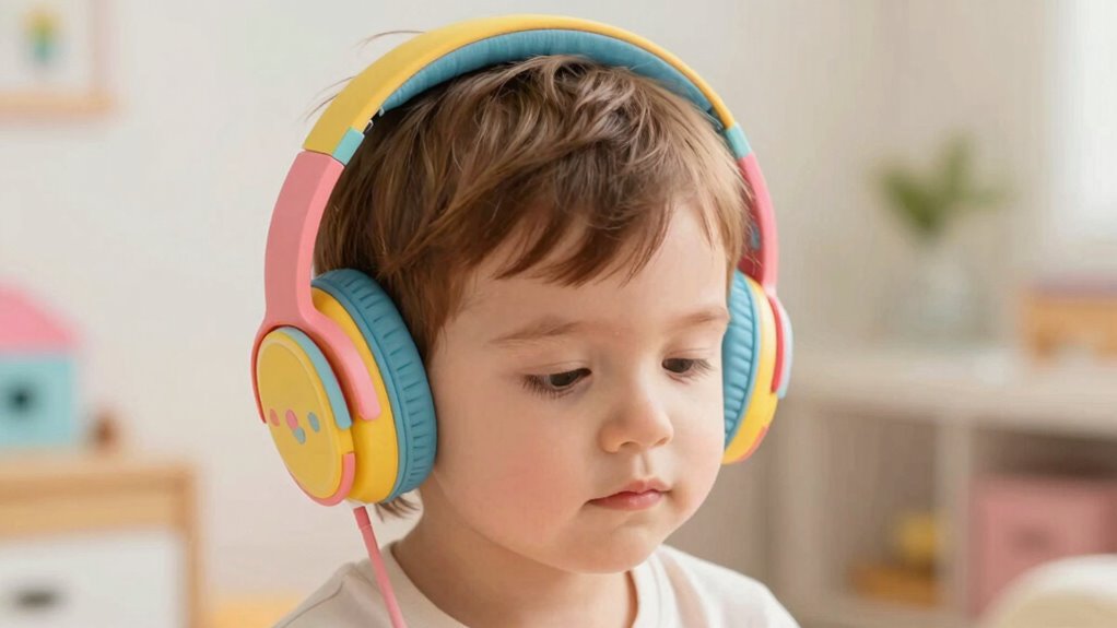 child headphones reduce stress