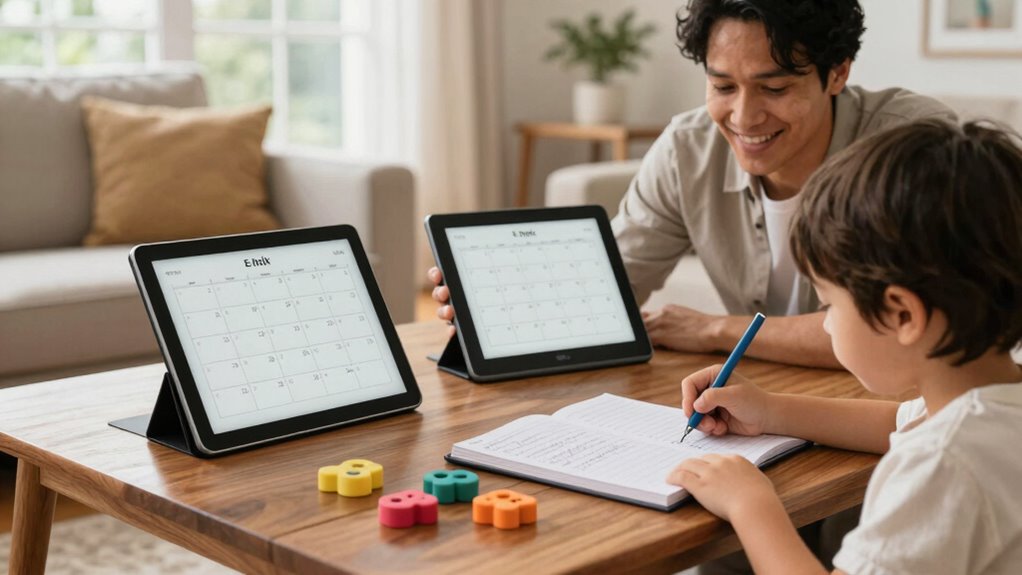 digital tools enhance co parenting organization