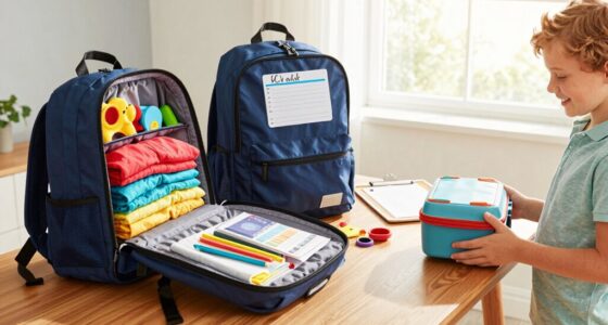 efficient packing routine for kids