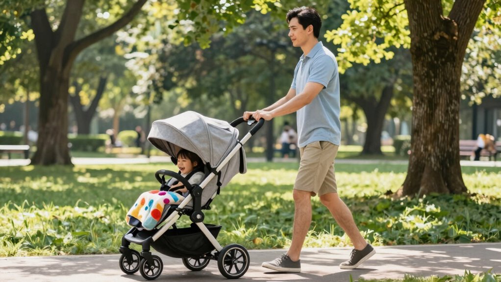 efficient strollers for solo parents