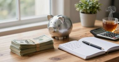establish a secure financial routine