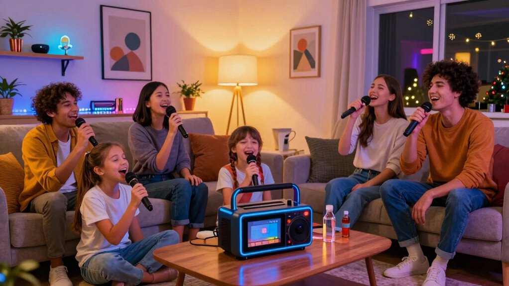 family karaoke equipment maintenance