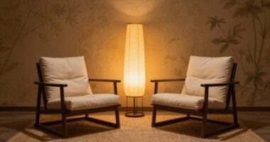 relaxing peaceful space design