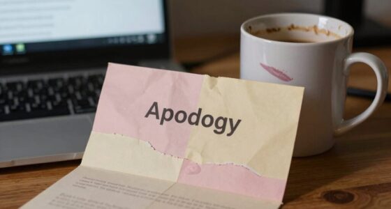 unresolved passive aggressive apology